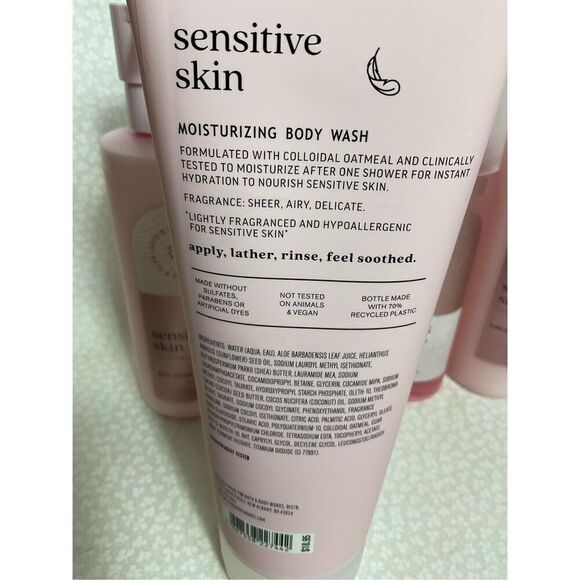 Bath and Body Works SENSITIVE SKIN COLLOIDAL OATMEAL 4 Piece Set - Picture 8 of 9